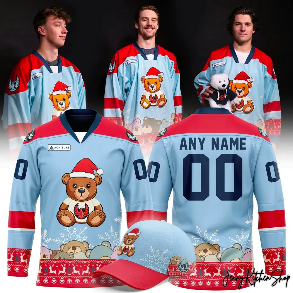 Coachella Valley Firebirds x Teddy Bear Toss Hockey Jersey