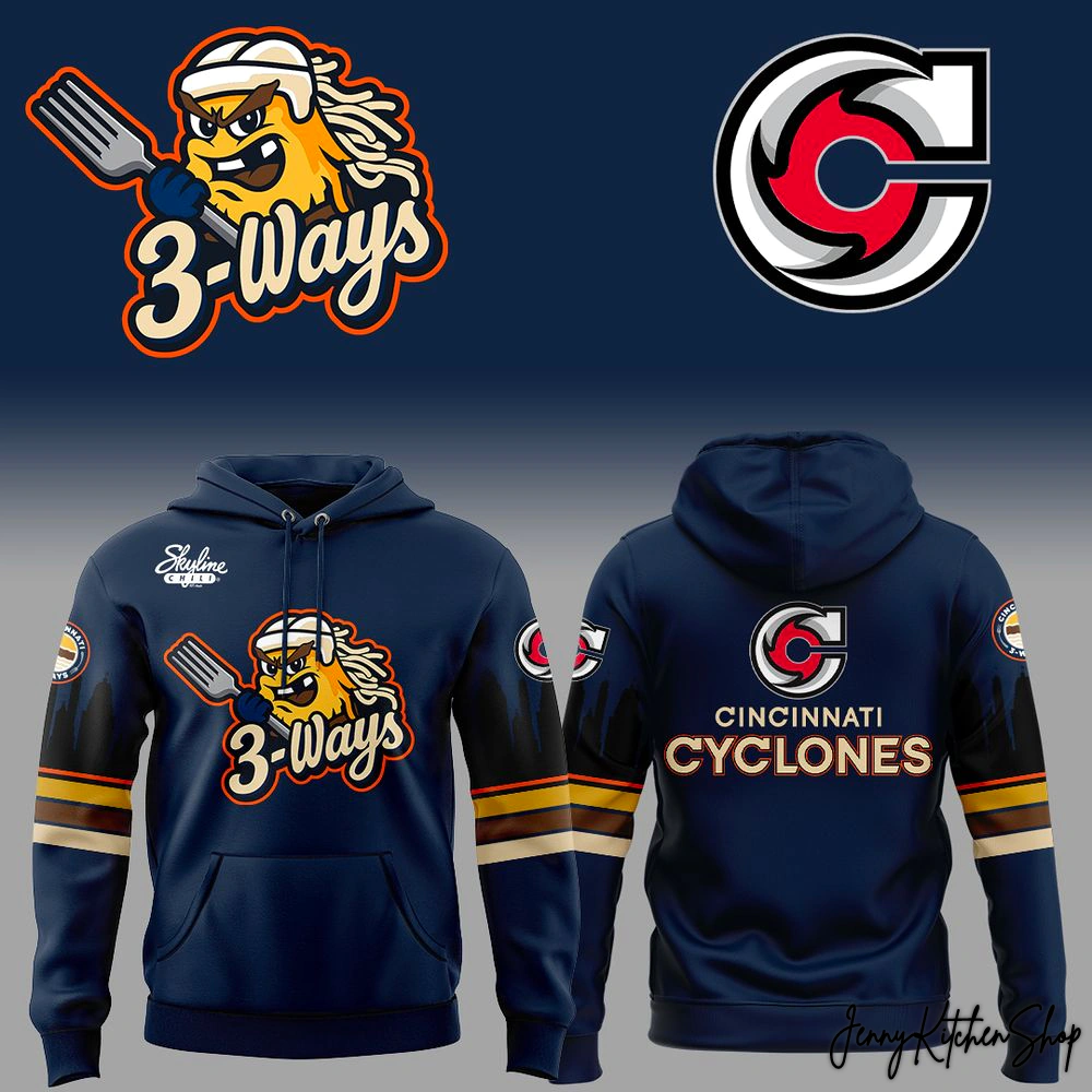 Cyclones 3 Ways New Edition Hoodie Cyclones 3 Ways New Edition Hoodie