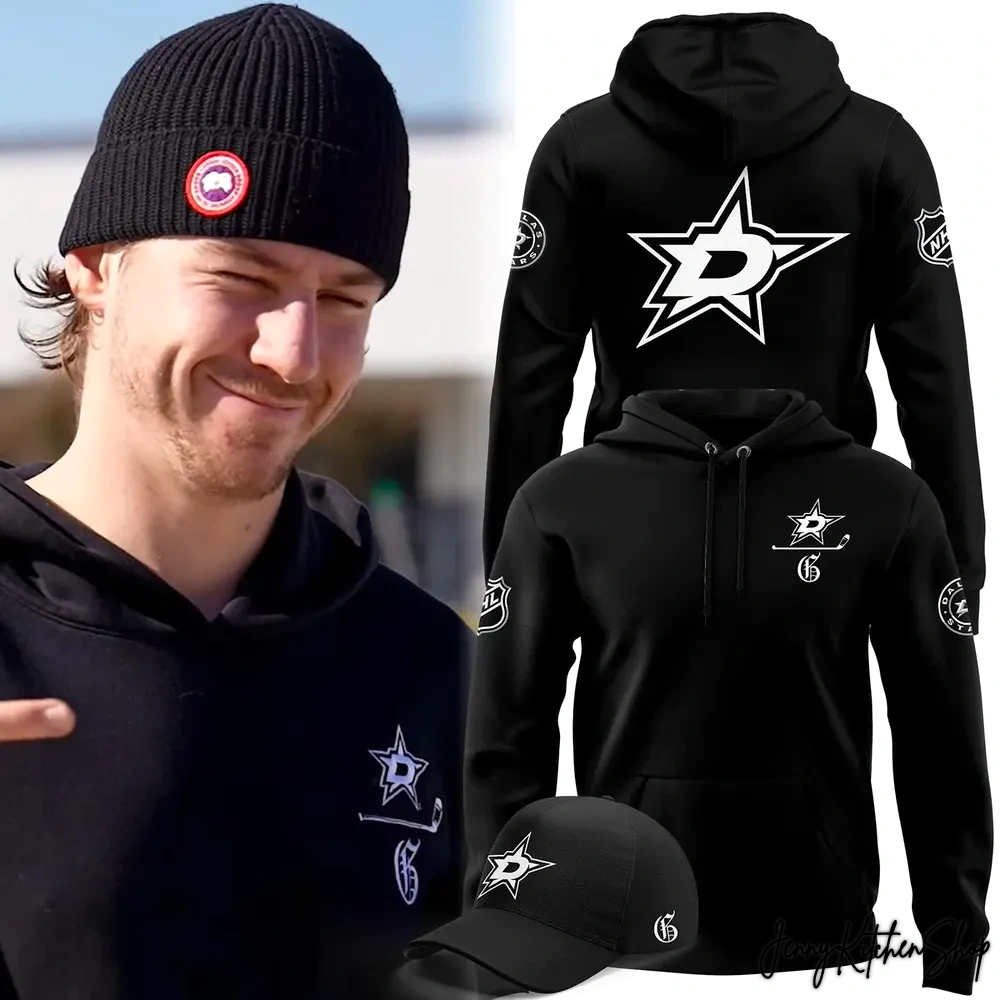 Dallas Stars 2025 New Edition Black Hoodie
