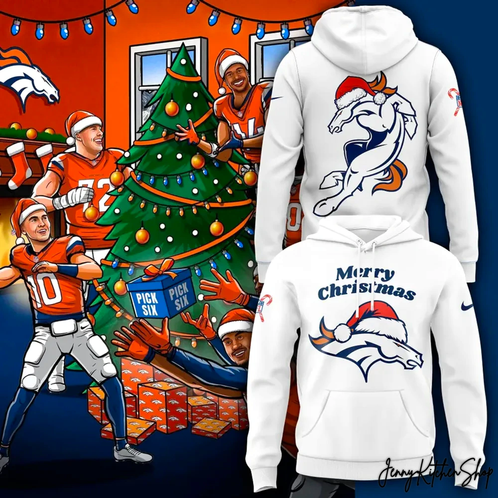 Denver Broncos Merry Christmas 2025 New Edition Hoodie