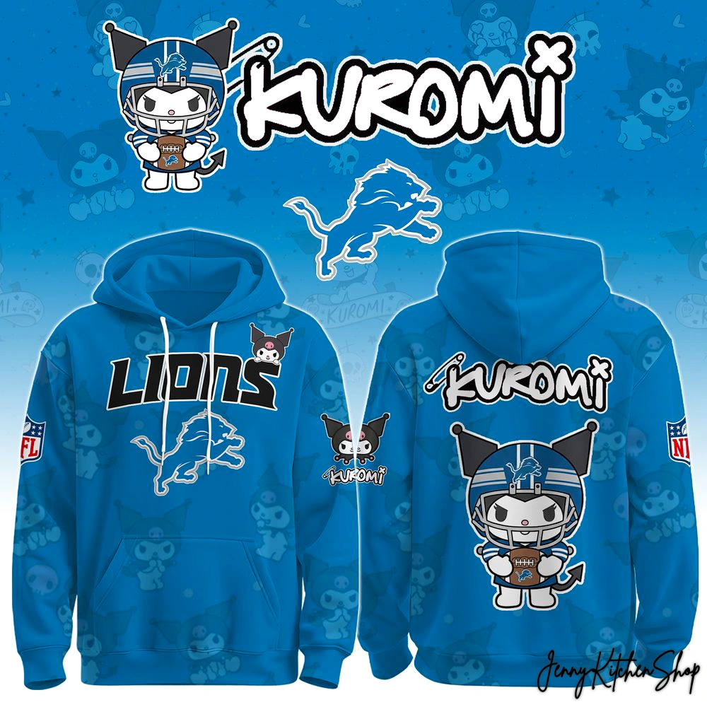 Detroit Lions x Kuromi Limited Hoodie