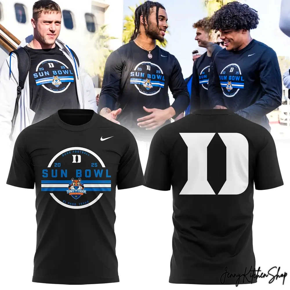 Duke Football Tony The Tiger Sun Bowl Shirt Duke Football Tony The Tiger Sun Bowl Shirt