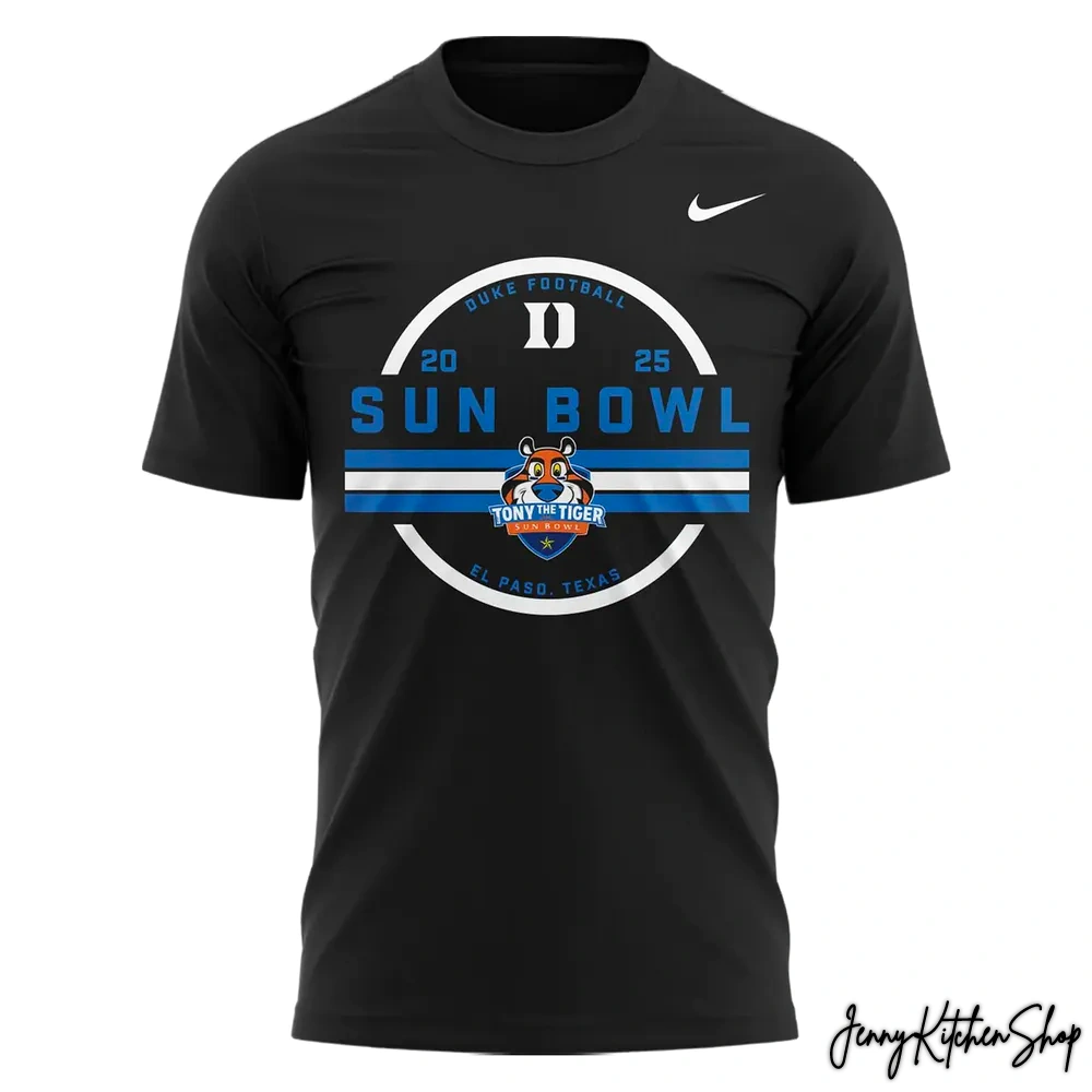 Duke Football Tony The Tiger Sun Bowl Shirt