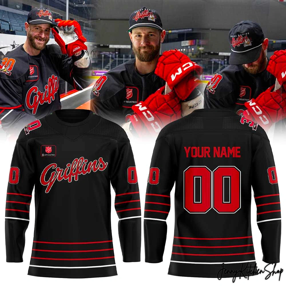 Grand Rapids Griffins New Uniform Hockey Jersey