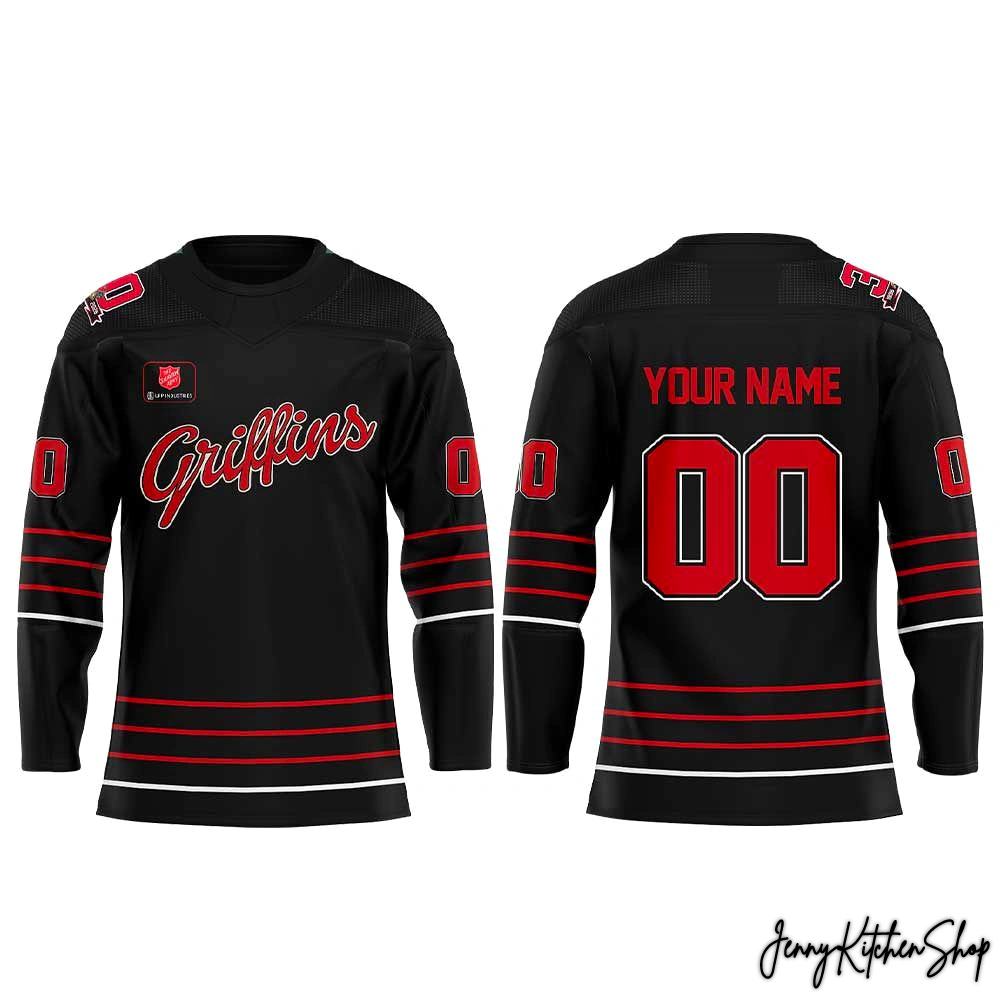 Grand Rapids Griffins New Uniform Hockey Jersey