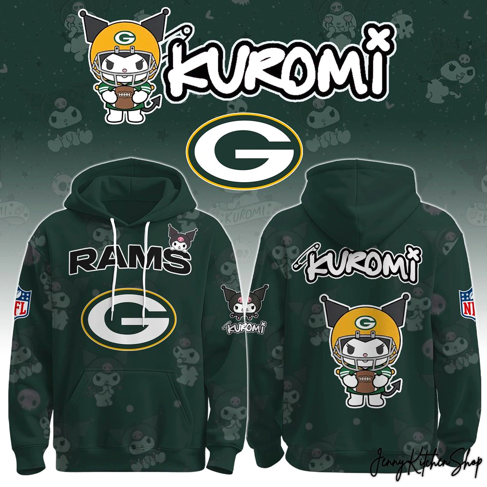 Green Bay Packers x Kuromi Limited Hoodie