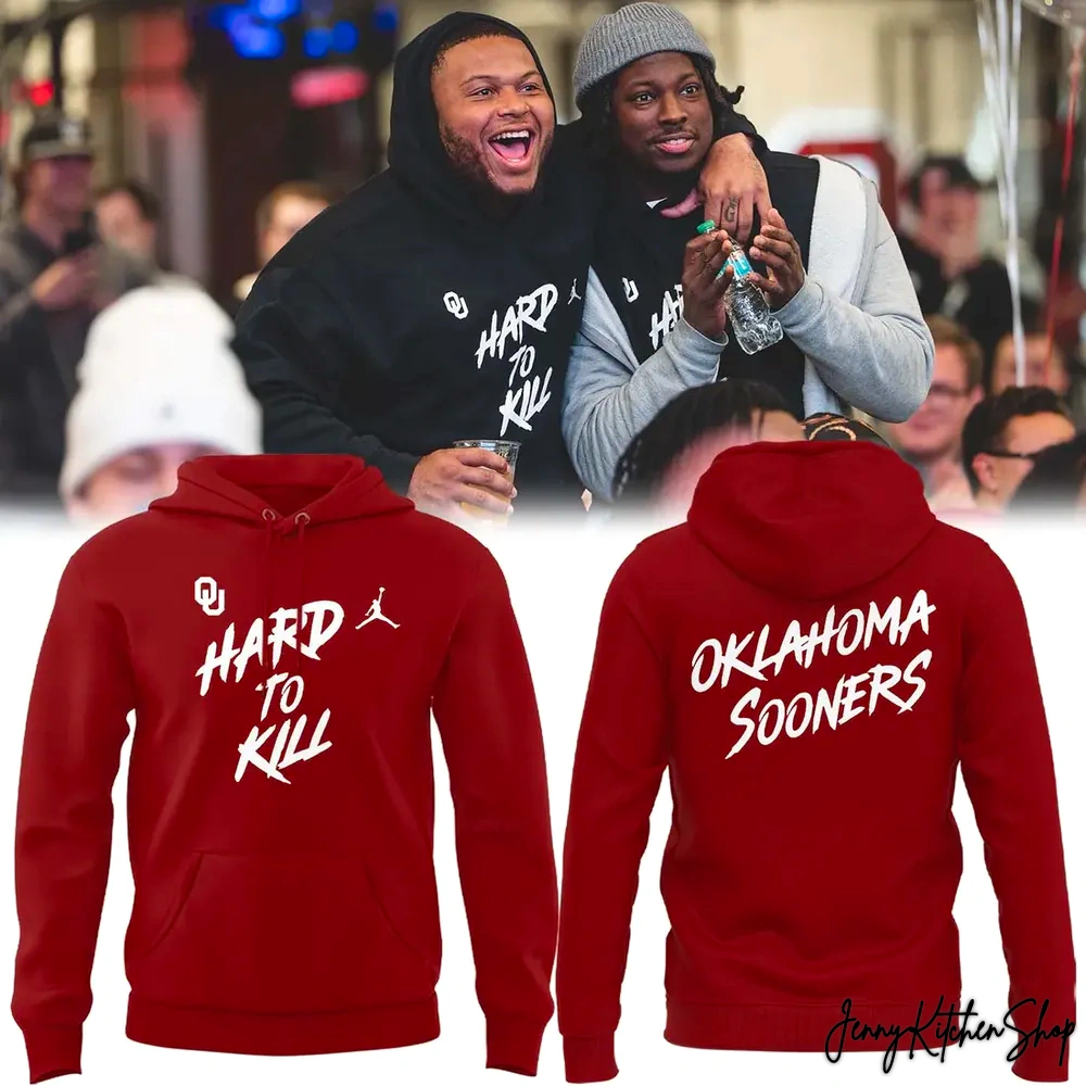 Hard To Kill Oklahoma Sooners Red Collection Hoodie