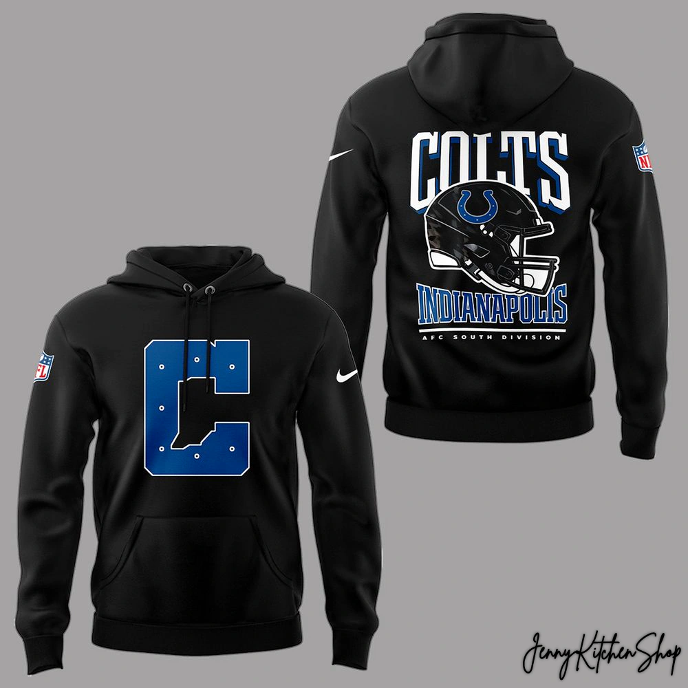 Indianapolis Colts Night Throw It Back Heritage Hoodie