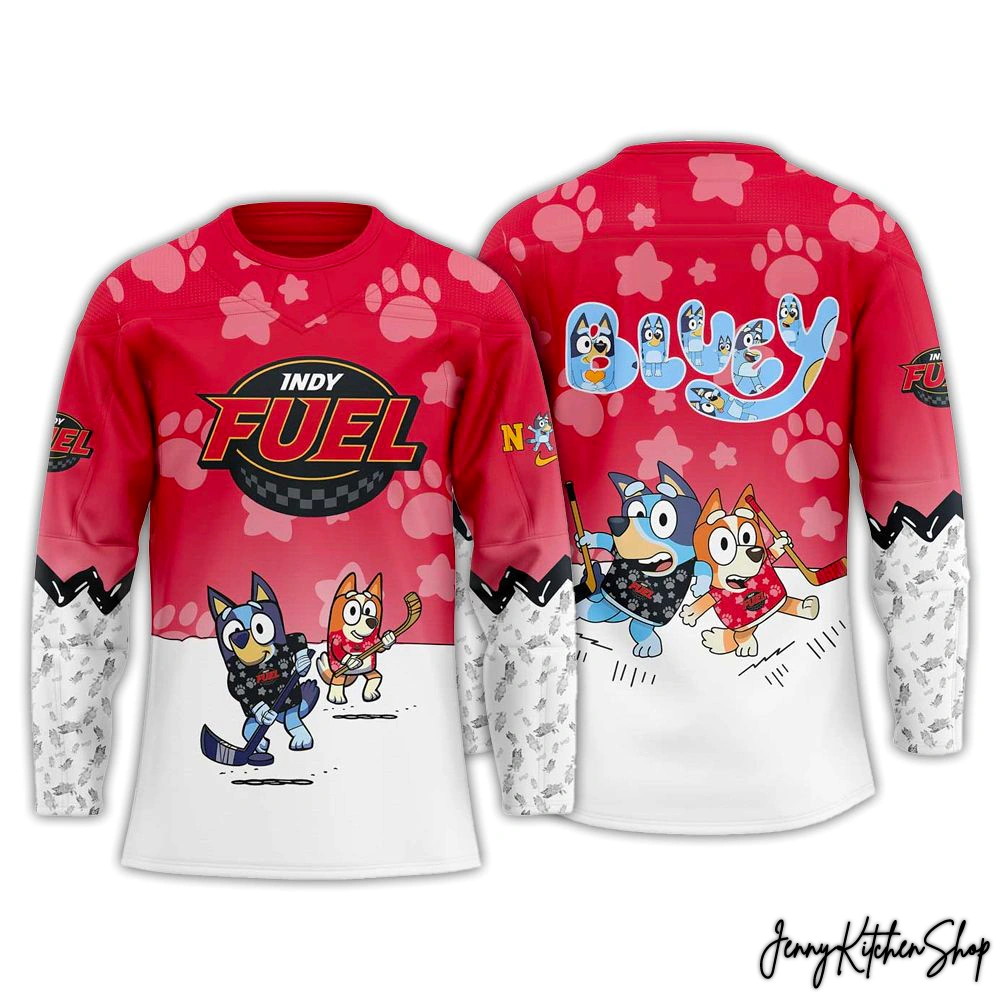 Indy Fuel x Bluey and Bingo Limited Hockey Jersey
