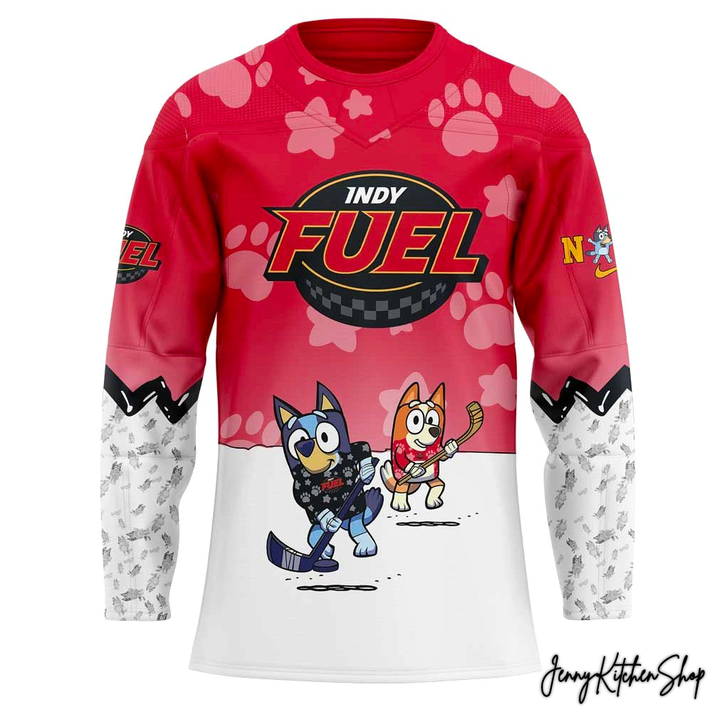 Indy Fuel x Bluey and Bingo Limited Hockey Jersey