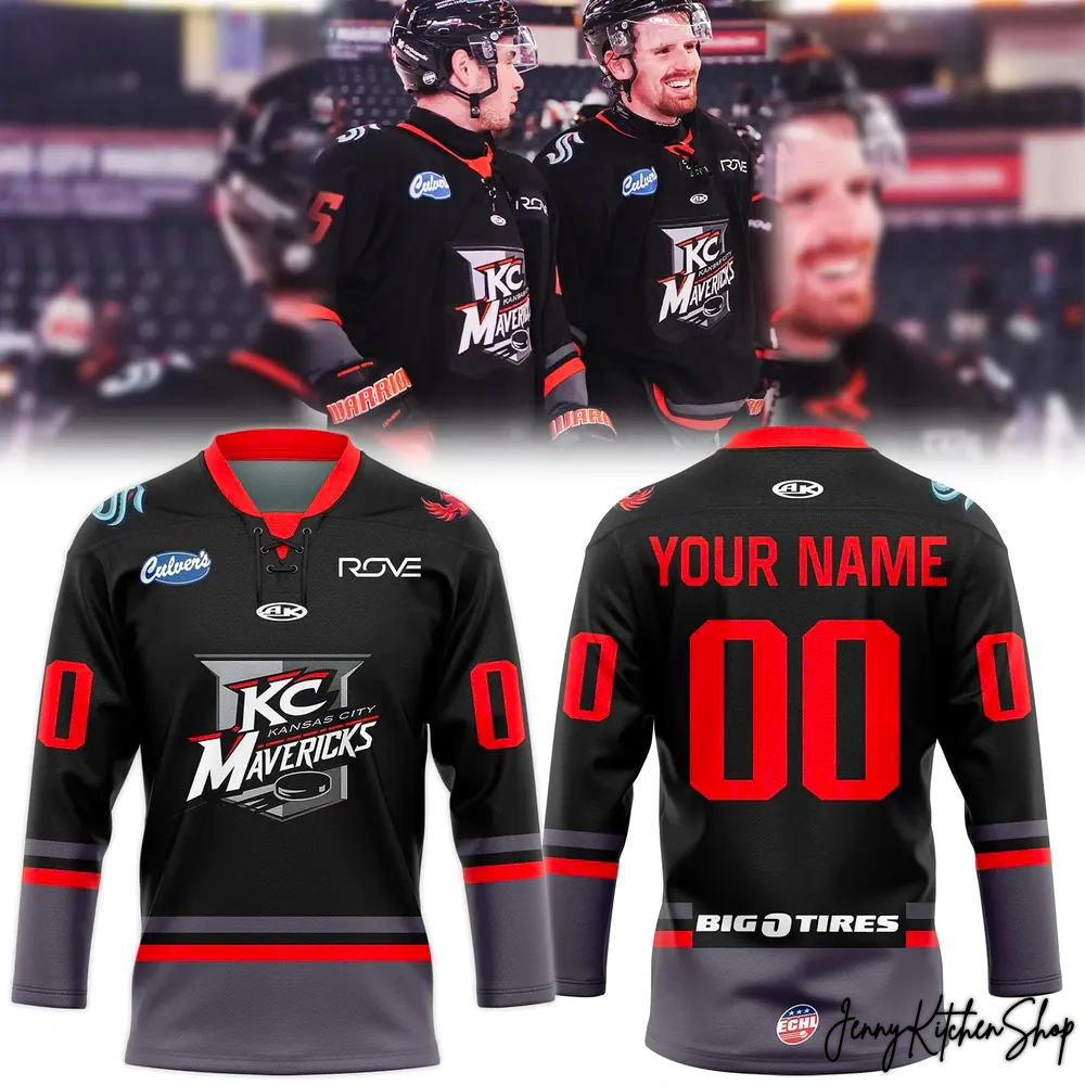Kansas City Mavericks New 2025-26 Hockey Jersey Kansas City Mavericks New 2025-26 Hockey Jersey