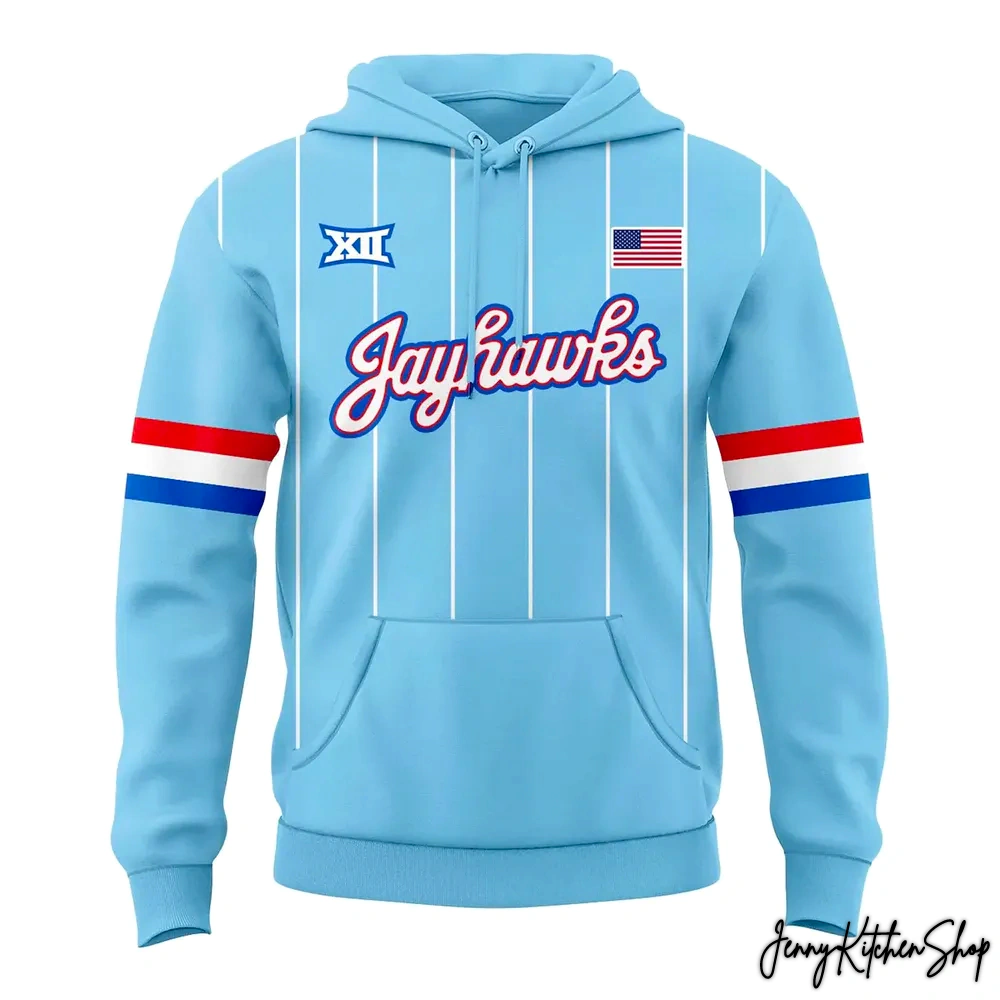 Kansas Jayhawks Basketball Uniforms 2026 Hoodie