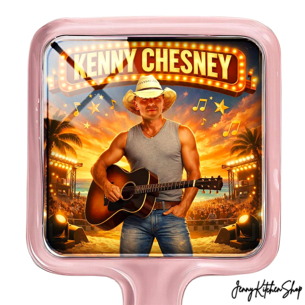 Kenny Chesney Fan Gift Handheld Mirror