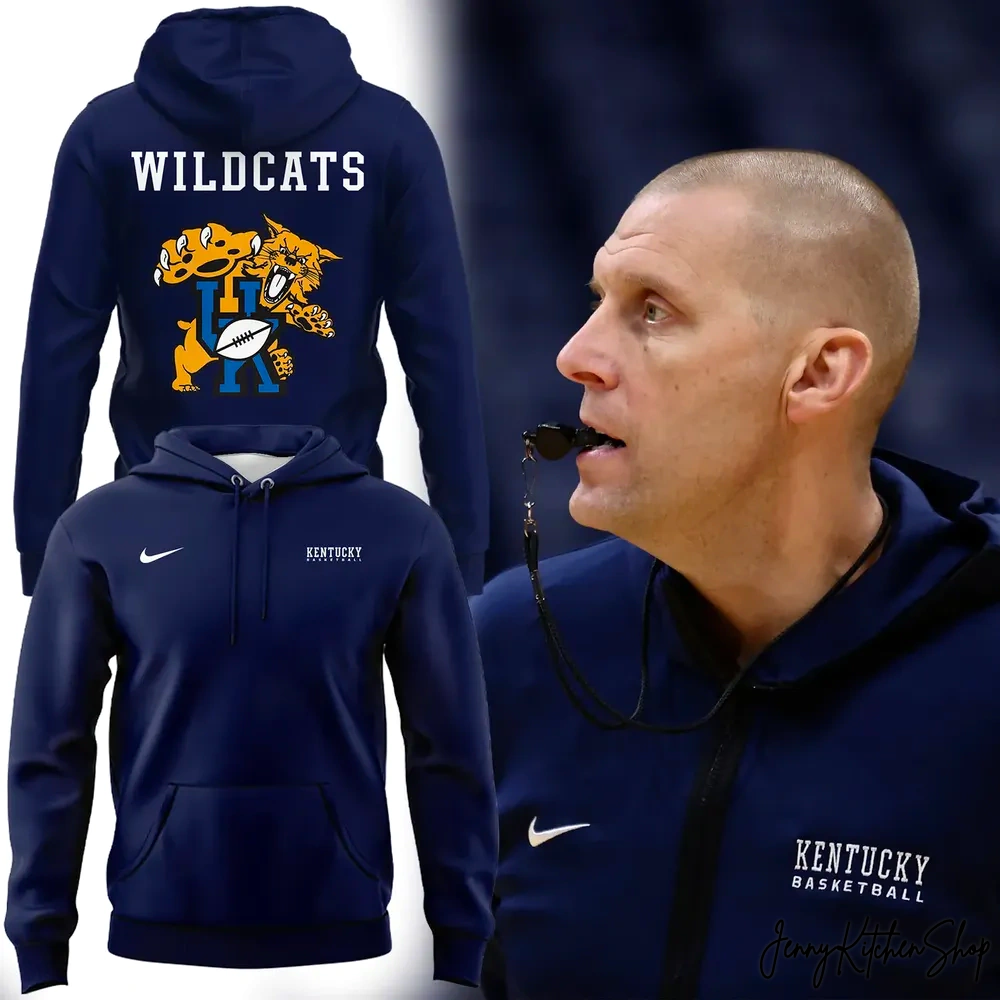 Kentucky Wildcats x Coach Mark Pope 2025 New Hoodie