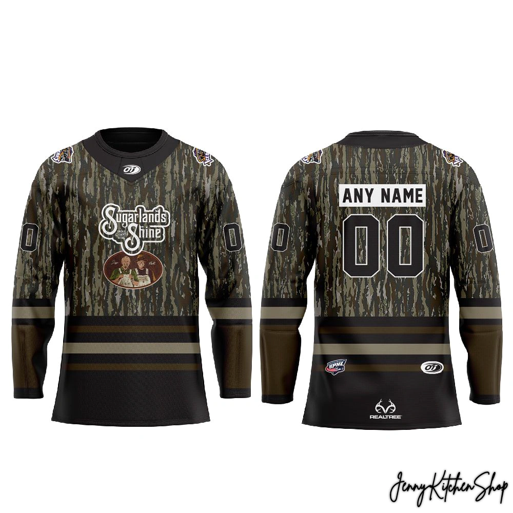 Knoxville Ice Bears Realtree Replica Custom Hockey Jersey