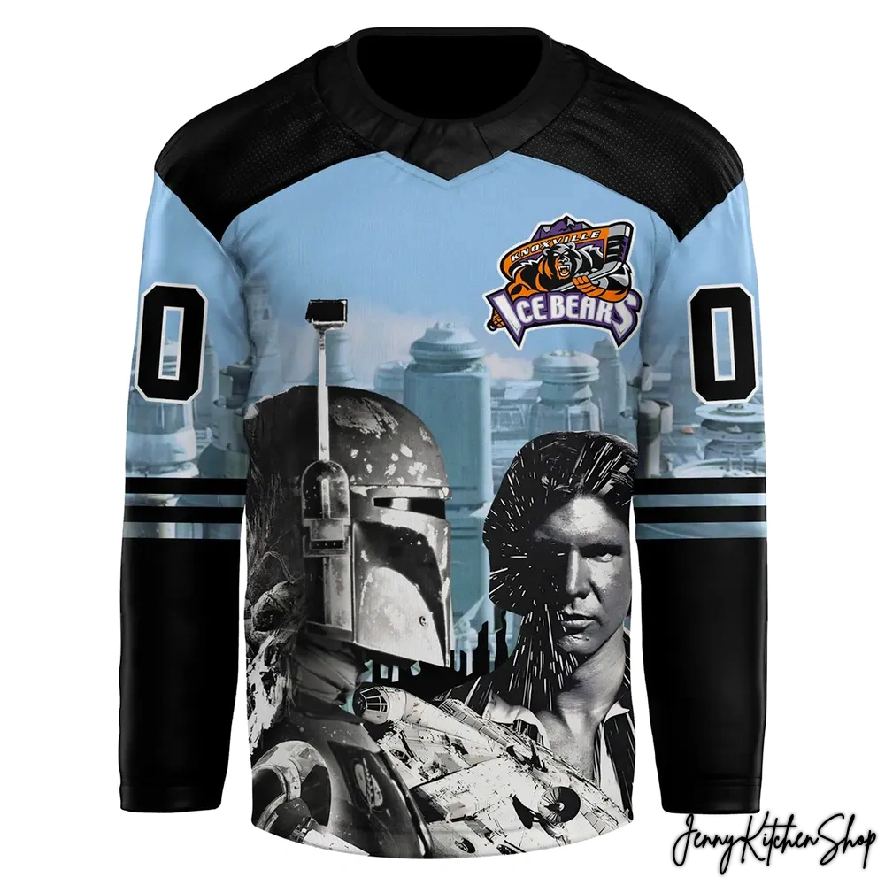 Knoxville Ice Bears Star Wars New Hockey Jersey