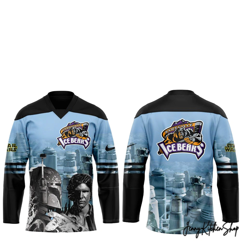 Knoxville Ice Bears Star Wars Night 2026 Hockey Jersey
