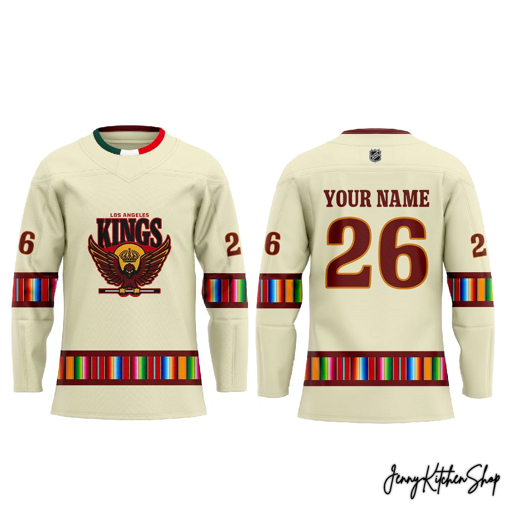 Los Angeles Kings 2025 Mexico Heritage Hockey Jersey