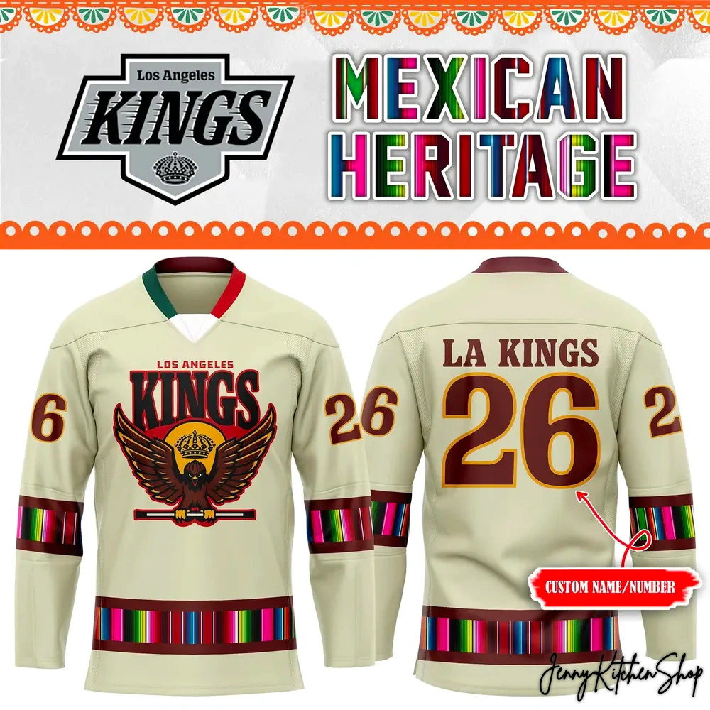 Los Angeles Kings Mexican Heritage Limited Hockey Jerseys