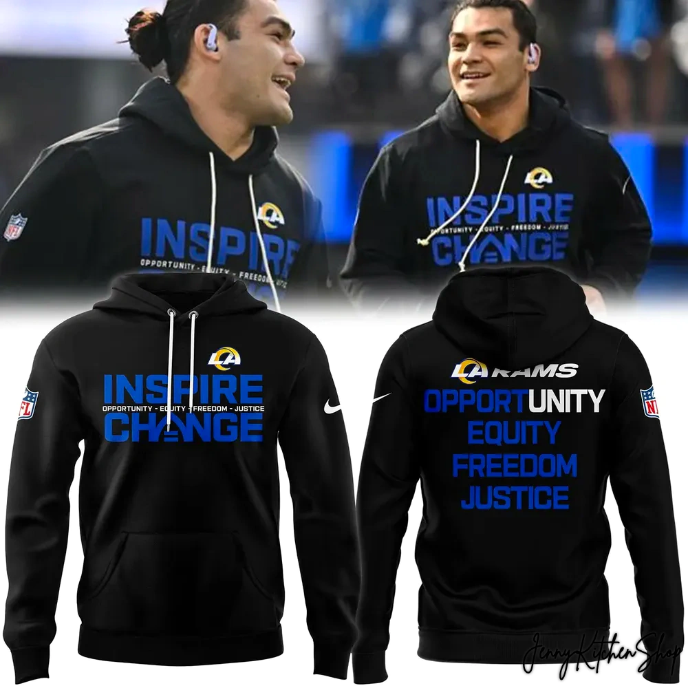 Los Angeles Rams 2025 Inspire Change Limited Edition Hoodie