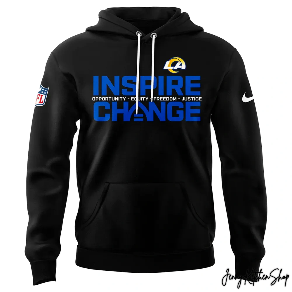 Los Angeles Rams 2025 Inspire Change Limited Edition Hoodie
