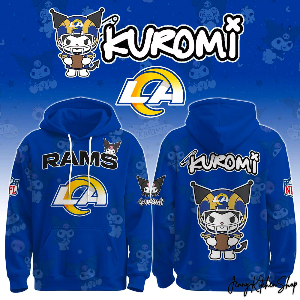 Los Angeles Rams x Kuromi Limited Hoodie