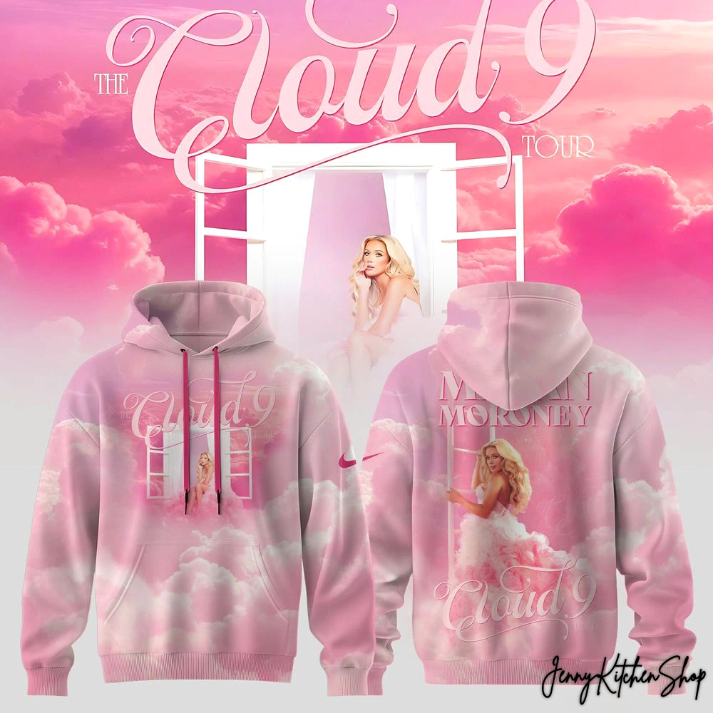 Megan Moroney The Cloud 9 Tour 2026 Pink Hoodie Megan Moroney The Cloud 9 Tour 2026 Pink Hoodie