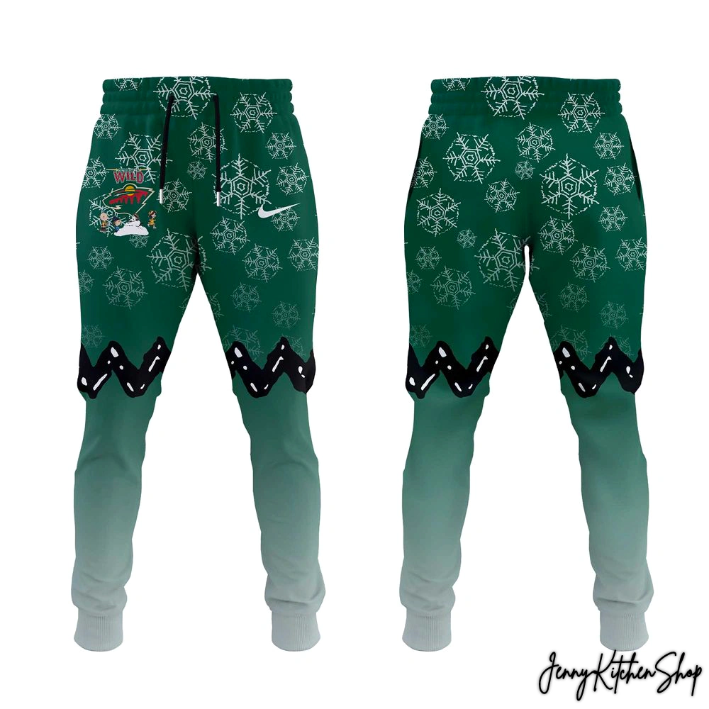 Minnesota Wild Peanuts Winter Hockey Jersey