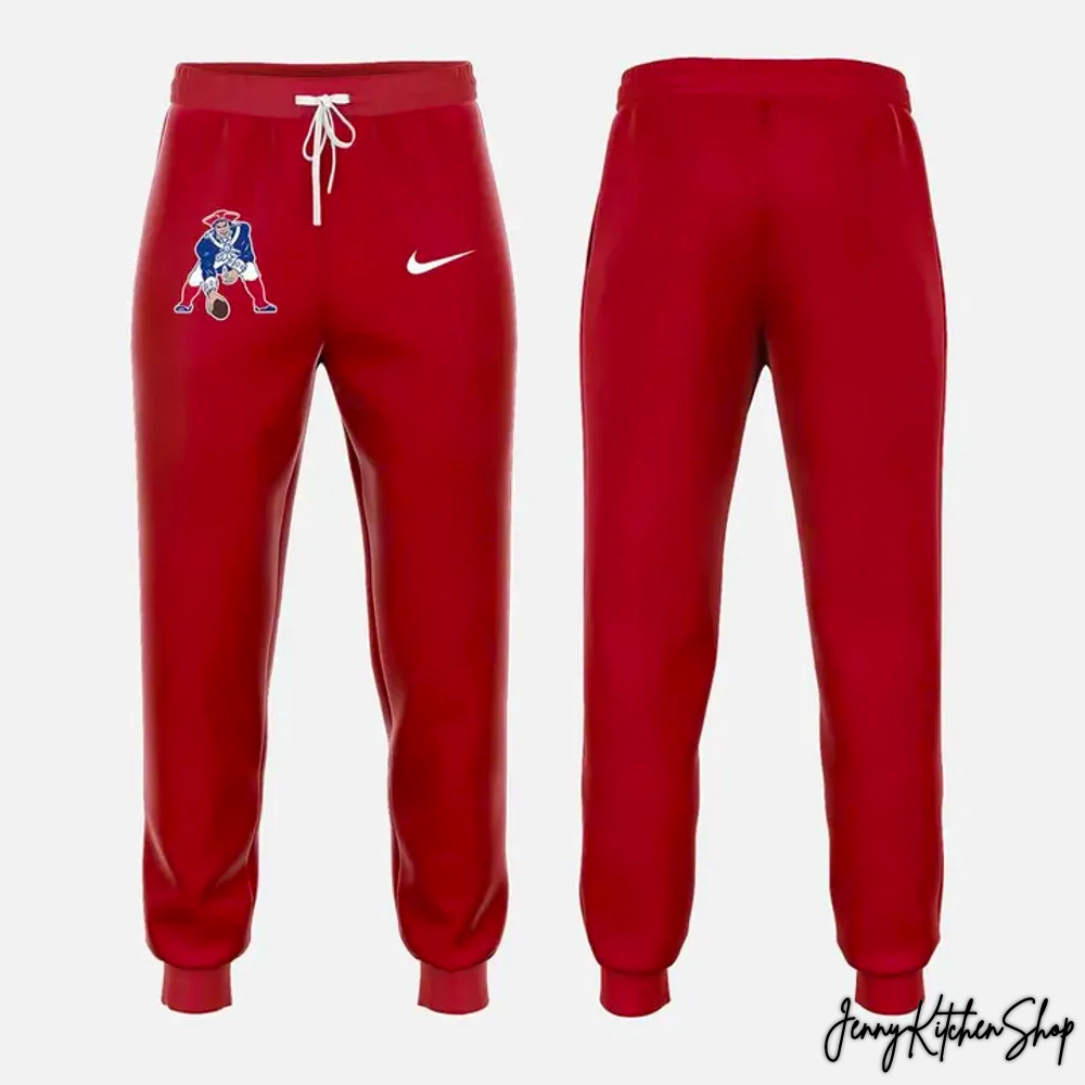 New England Patriots 2025 Fumble Red Hoodie