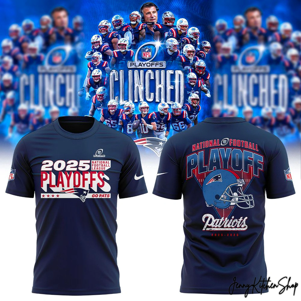 New England Patriots Playoff 2026 T-Shirt, Hoodie