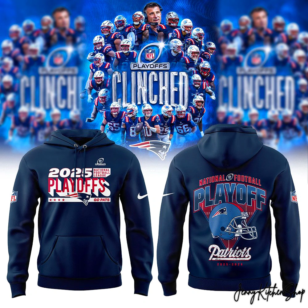 New England Patriots Playoff 2026 T-Shirt, Hoodie