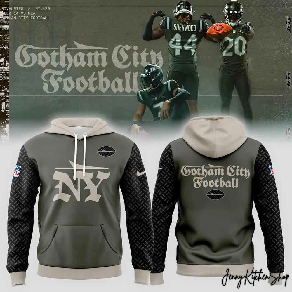 New York Jets Gotham City Football 2025 Limited Sweatshirt