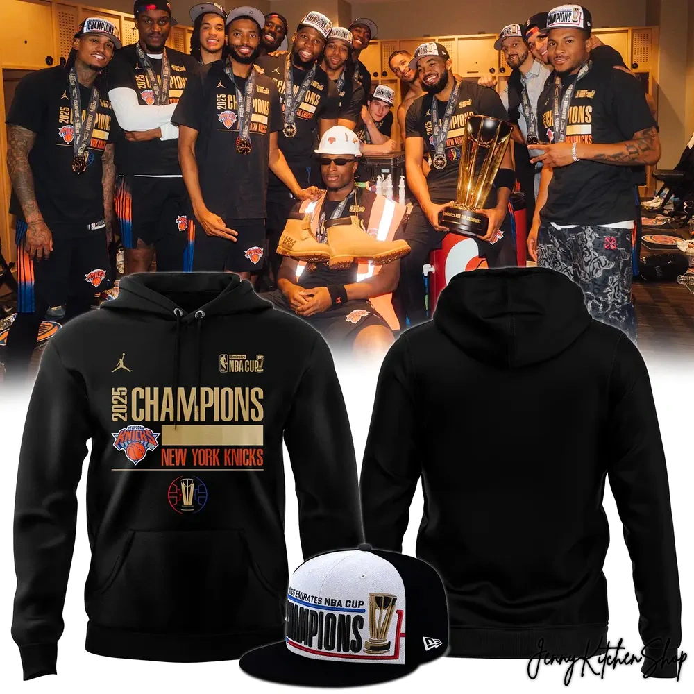 New York Knicks 2025 Champion Locker Room T-Shirt, Hoodie