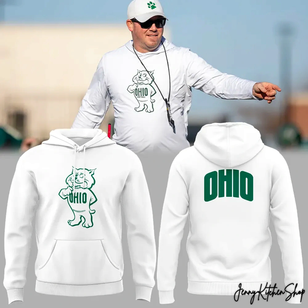 Ohio Bobcats x Coach Brian Smith Hoodie