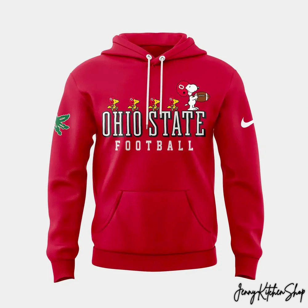 Ohio State Buckeyes Football x Peanuts Night 2025 Hoodie