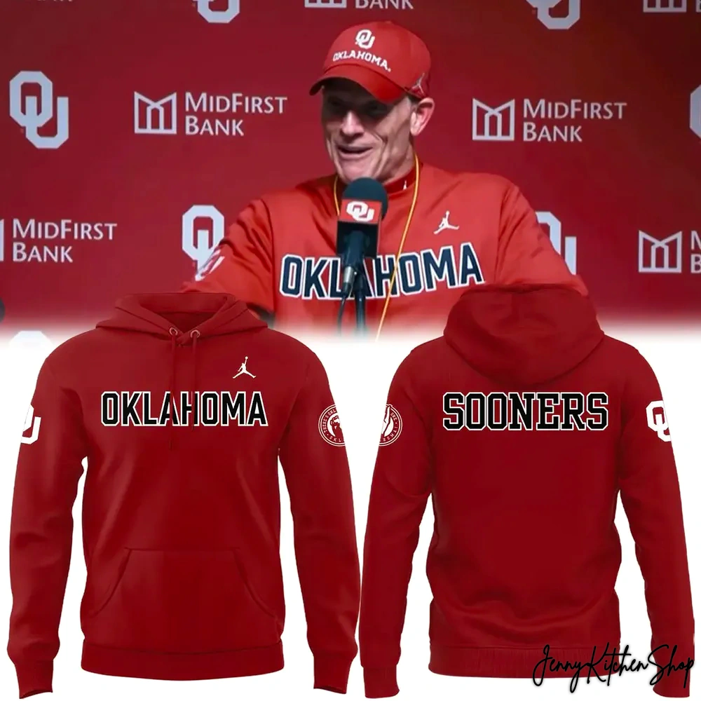Oklahoma Sooners x Coach Brent Venables 2025 New Hoodie Oklahoma Sooners x Coach Brent Venables 2025 New Hoodie