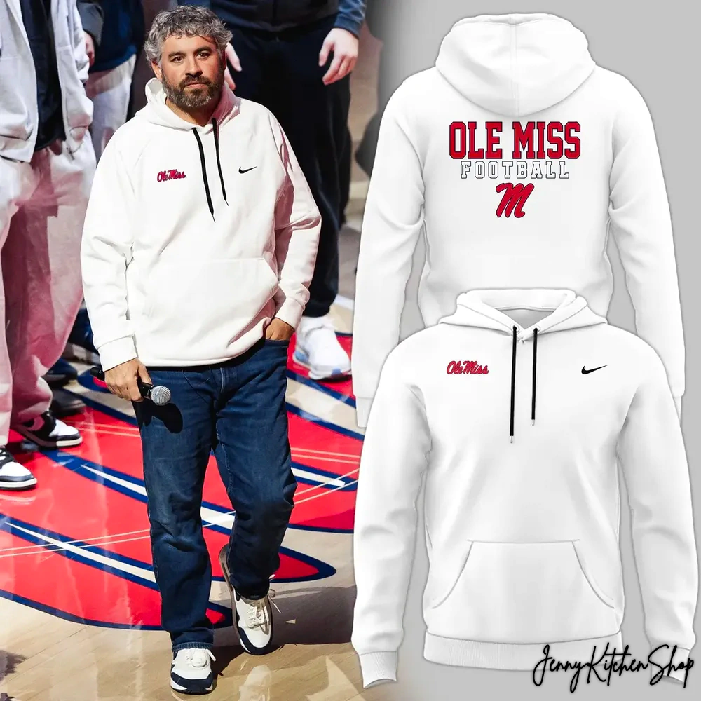 Ole Miss Rebels x Coach Pete Golding 2025 Uniform Hoodie