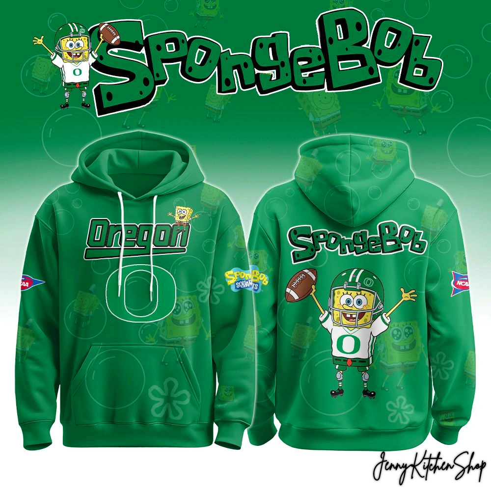 Oregon Ducks x SpongeBob Limited Hoodie