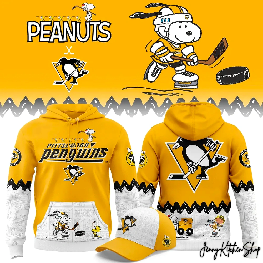 Pittsburgh Penguins Peanuts Night Hoodie Pittsburgh Penguins Peanuts Night Hoodie