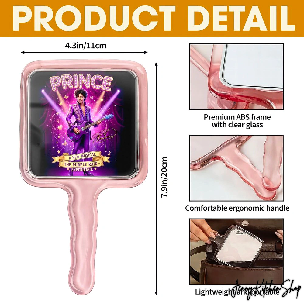 Prince A Mew Musical The Purple Rain Handheld Mirror