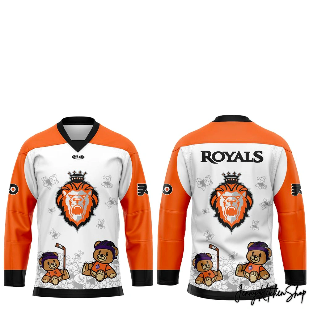 Reading Royals x Teddy Bear Toss 2025 New Hockey Jersey