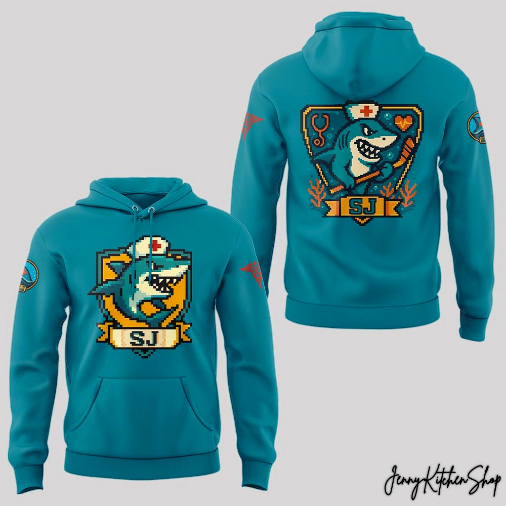 San Jose Sharks Healthcare Heroes 2025-26 Limited Hoodie
