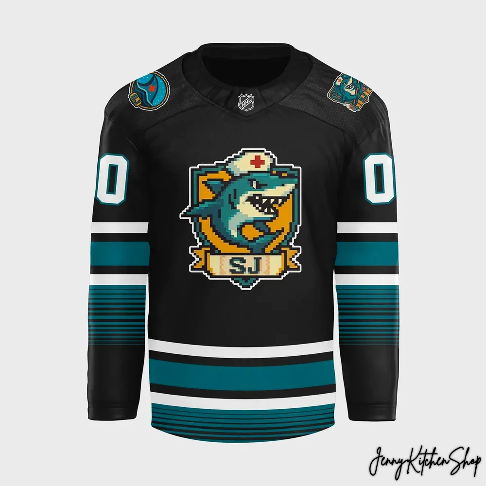 San Jose Sharks Healthcare Heroes Limited Hockey Jersey