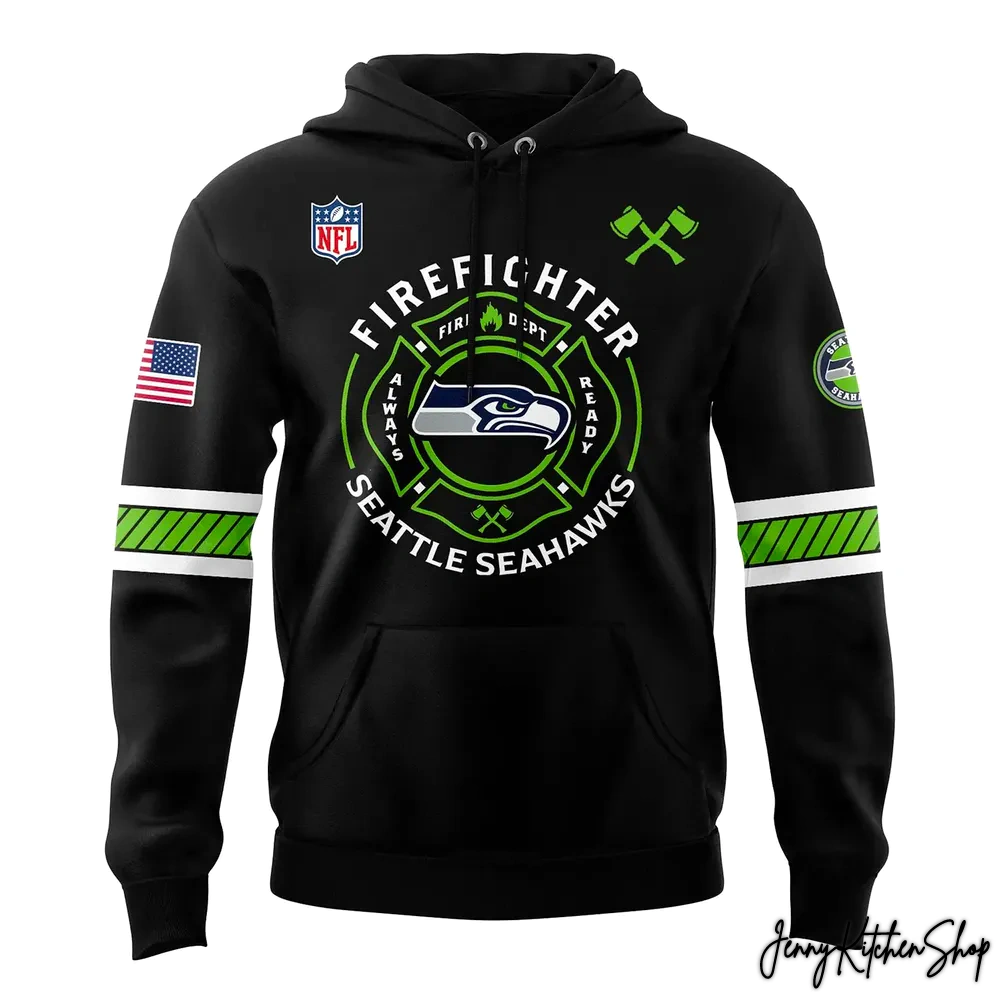 Seattle Seahawks Firefighter Apparel Hoodie