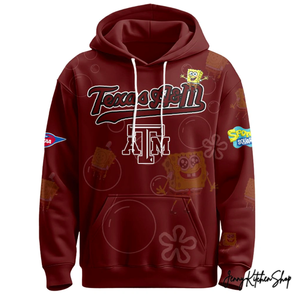 Texas A&M Aggies x SpongeBob Limited Hoodie