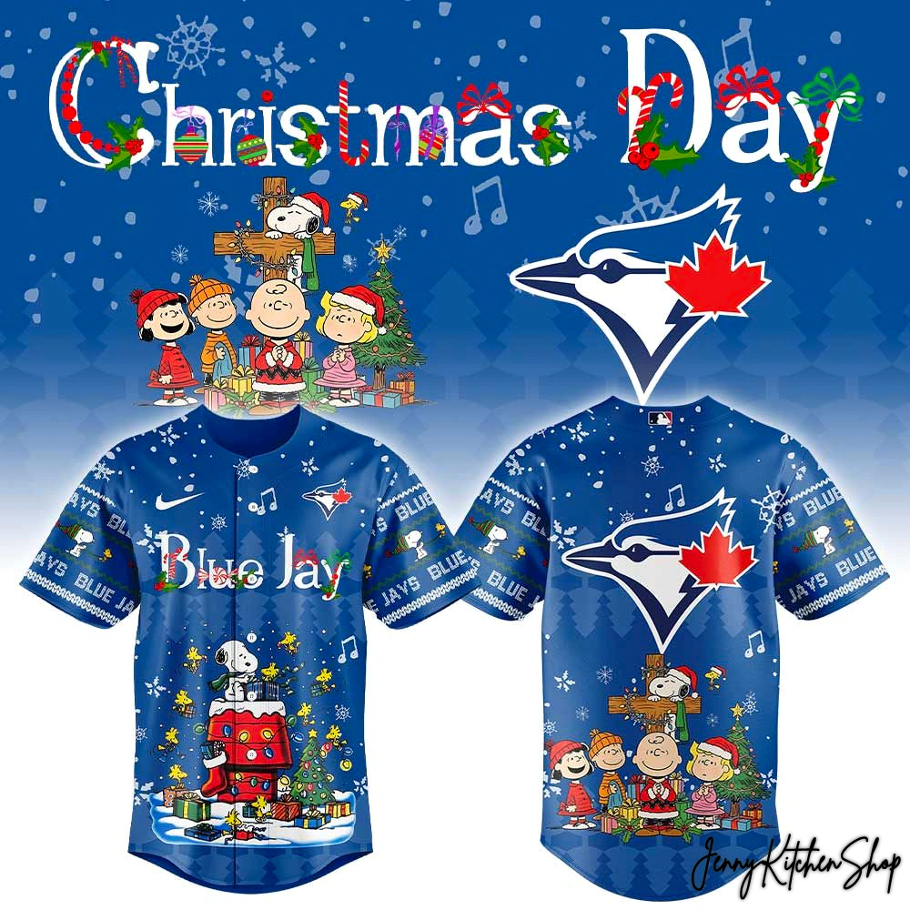 Toronto Blue Jays Snoopy Christmas Limited Jersey