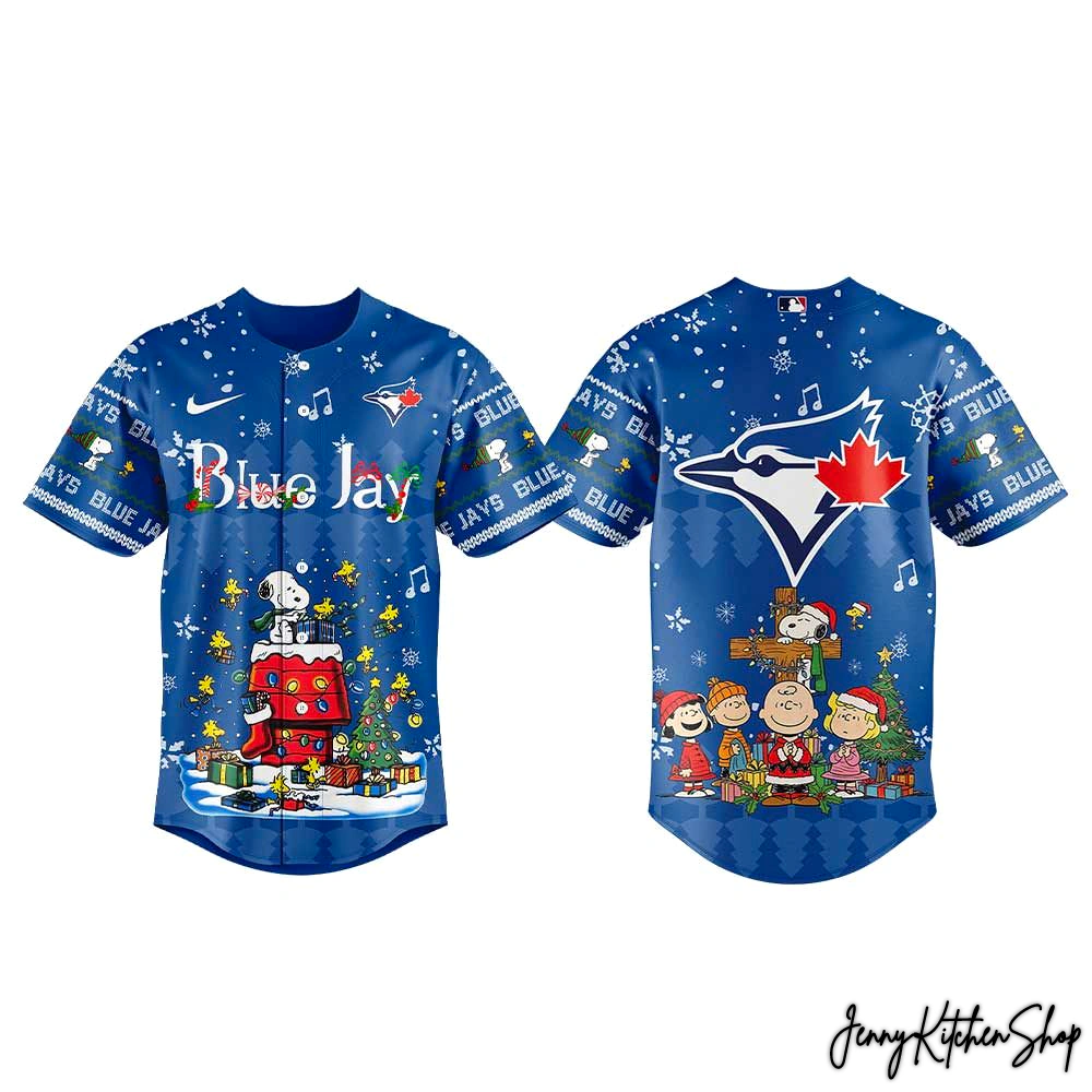Toronto Blue Jays Snoopy Christmas Limited Jersey