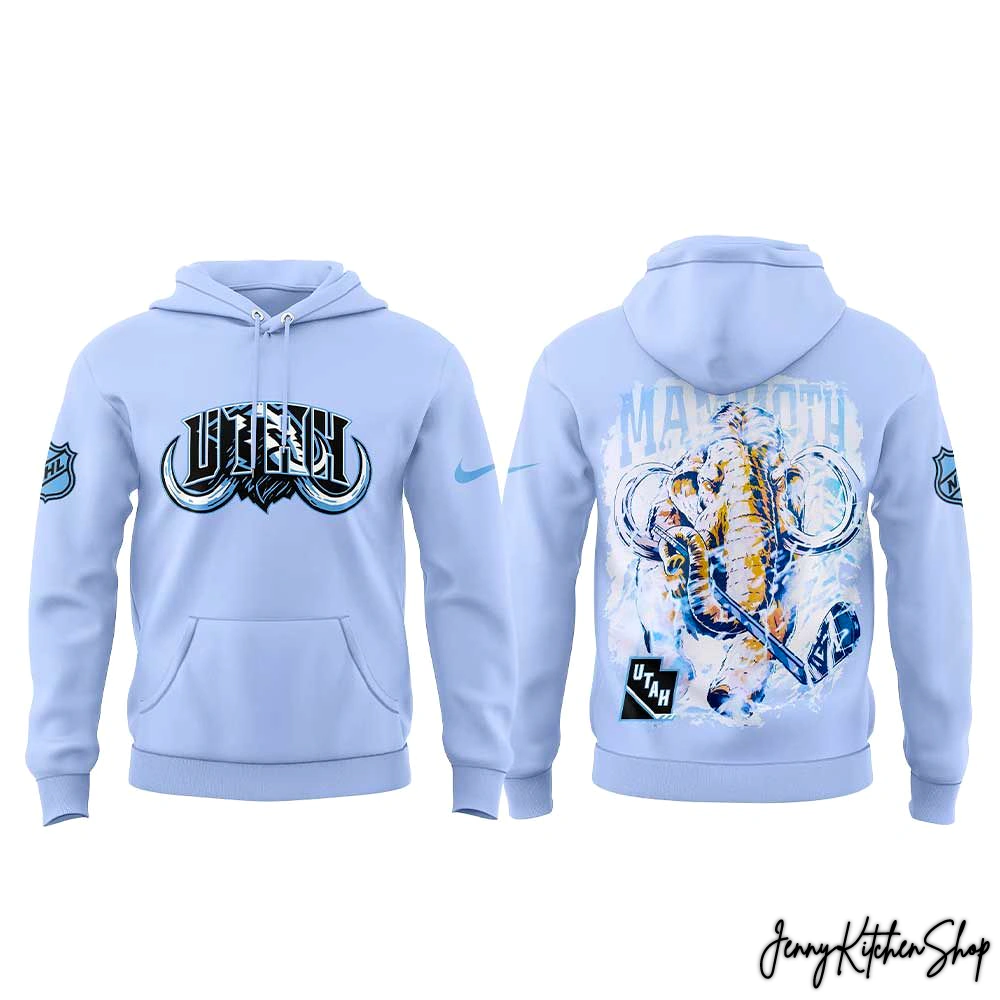 Utah Mammoth Counter Point Woodngrail Limited Hoodie