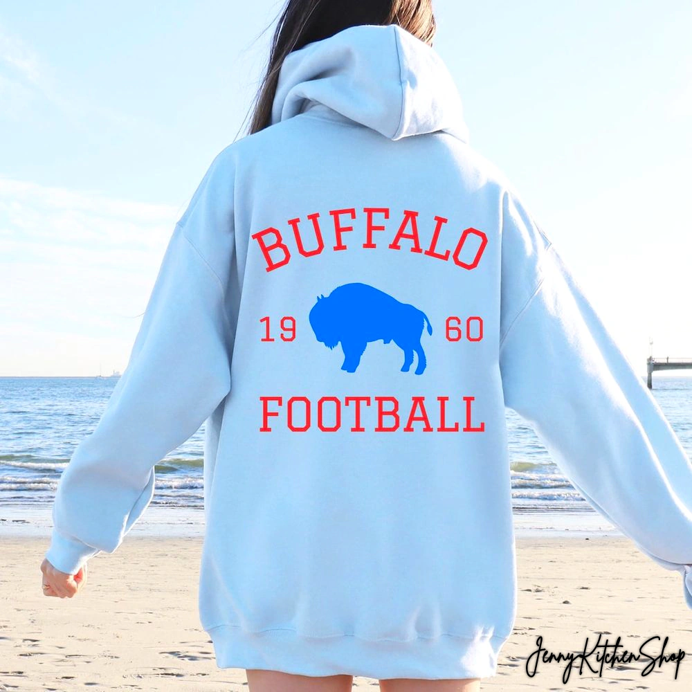 Vintage Buffalo Football Hoodie