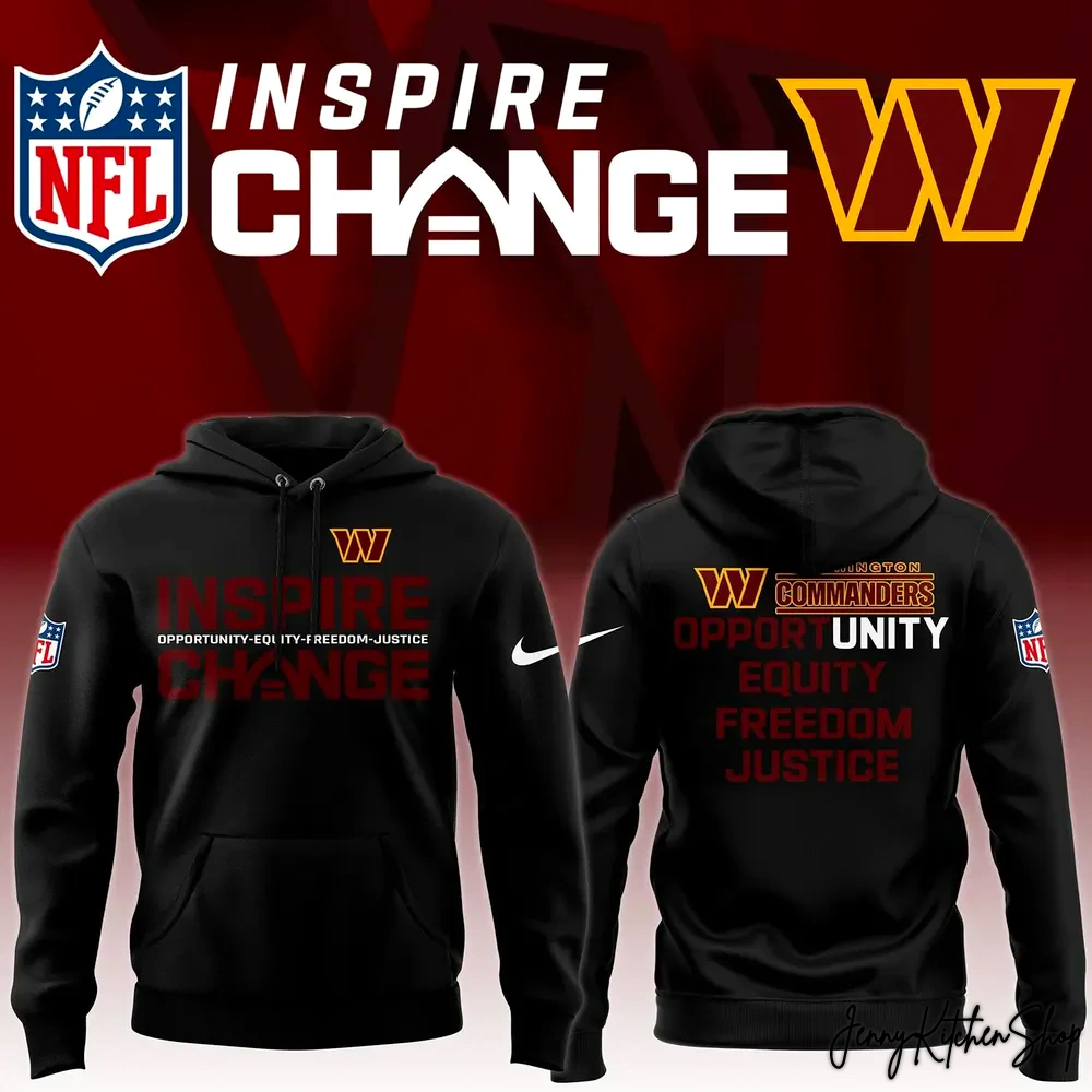 Washington Commanders 2025 Inspire Change Limited Hoodie